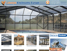 Tablet Screenshot of lifestyle-enclosures.com